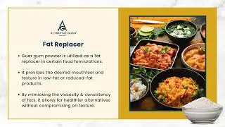 Guar Gum Powder The Key Ingredient for Perfect Food Texture!