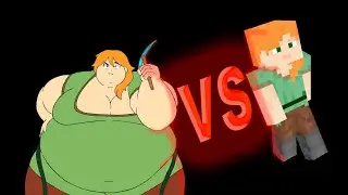 cartoon characters fat version 🦂