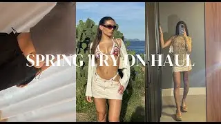 SPRING TRY ON HAUL| NEW IN ZARA, RAT AND BOA, MOTEL ROCKS, URBAN OUTFITTERS + MORE!
