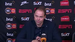 Petteri Koponen press conference vs South East Melbourne Phoenix - Round 20, NBL26