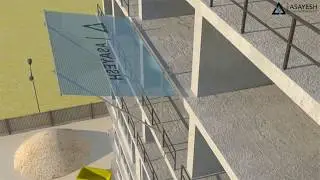 Construction Safety Net Fan