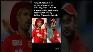 New Captain Of Punjab Kings For IPL 2023