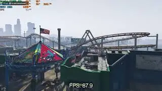 E5-1620 with Quadro K2200 4Gb GTA V 1080p normal settings Benchmark FPS test