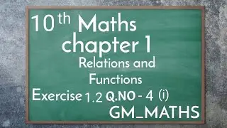 Chapter 1 Exercise 1.2 Q.NO- 4(i)