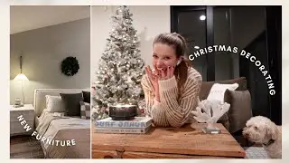 VLOG: decorating for Christmas (eeeee!) and getting new house furniture :-)