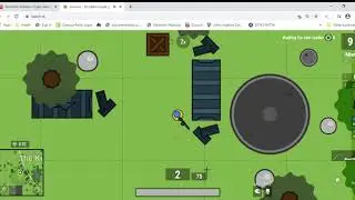surviv io   2d battle royale game   working him over with an ot-38