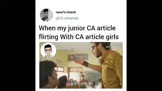 CA articleship days | CA articles | CA MEMES CA LIFE
