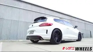 MARS MP-RH Matt Black 4x 19 Inch Concave Alloy Wheels Rims 5x112 for VW SCIROCCO