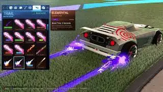 ALL MY TRAILS in ROCKET LEAGUE