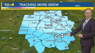 Tracking cold temperatures and late week snow!