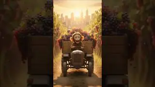 When the Monkey Took Revenge on a Man 🍇 | Emotional Monkey Story | Motivational Short #shorts#funny