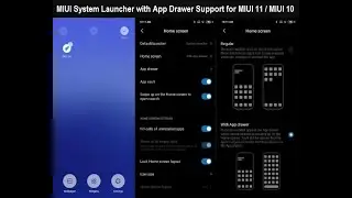 MIUI System Launcher with App Drawer (v4.15) for MIUI 11/10 Features Review