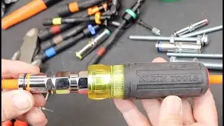 Klein 9-in-1 Pass-Through Magnetic Multi Nut Driver: Lighter, Slimmer, Stronger! Noticeably improved