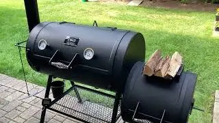 Horizon Offset Smoker - First burn