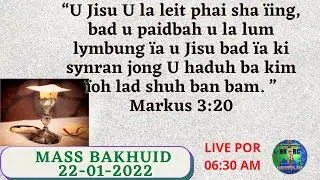 Live Khasi Mass 22-01-2022