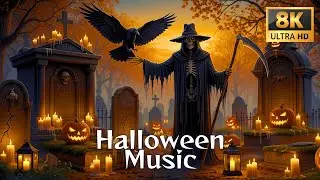 Halloween 2025 🎃 Haunted Pumpkin Village 👻 Relaxing Spooky Background Music for Calm Sleep Focus