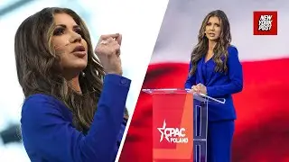 Kristi Noem slams &lsquo;absolute train wreck&rsquo; Warsaw mayor at Poland CPAC