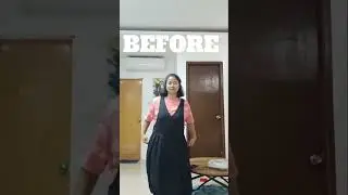Jumper dress transformation for a better shape and fit. #ukayfindsph#thriftedfashion