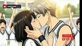From Cafeteria Crush to First Kiss ❤️ 😘 | Anime School Love Story   #anime #shorts #animeedit