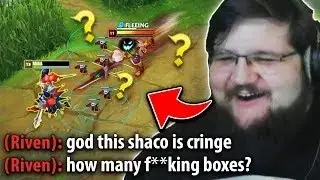 THIS TRYHARD RIVEN FALLS FOR THE PINK WARD MIND GAMES!