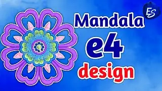 Wilcom e4 mandala art embroidery design