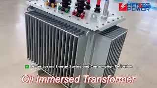 oil immersed step up step down power transformer for mv hv substation