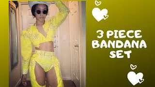 Bandana chaps set