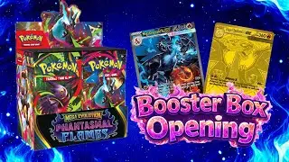 Pokemon Phantasmal Flames Booster Box Opening