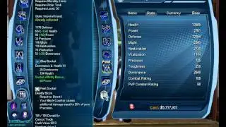 DCUO Tank Ice loadout pve full T6 gear+stats+generator mod