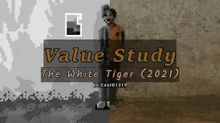 Value Study | The White Tiger (2021)