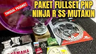 PAKET VELG MUTAKIN 525 PNP NINJA R SS FULLSET TINGGAL PASANG #ninja150 #ninja150r #ninja150ss #ninja