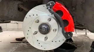 Foxbody Mustang 5 Lug Conversion: Mocking The Front 5 Lug Spindles and PBR Brake Setup Notchback