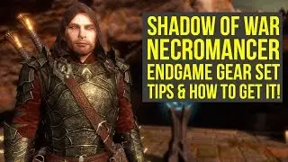 Shadow of War Best Armor & Weapons NECROMANCER ENDGAME SET (Shadow of War Tips - Shadow of War armor