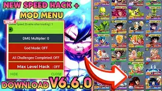Dragon Ball Legends v6.6.0 Speed Hack + MOD Menu / Max 999999 Level Unlock!