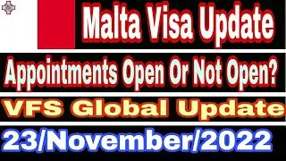 Malta Visa Update | Malta Embassy Delhi | Malta Work Visa For Indians | VFS Malta Update | #Malta