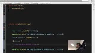 Java String Methods: Using indexOf