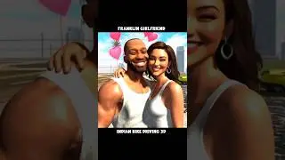 Franklin Girlfriend 🥰 Indian Bike Driving 3d 🤯 | #ibd3d #gaming #shorts #gta5