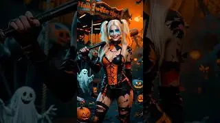 Harley Quinn TikTok Effect #fyp  #harleyquinn #viral #trending