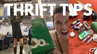 Let me help you enjoy thrifting with my 9 Favorite Thrift Tips After 9 Years of Secondhand Shopping