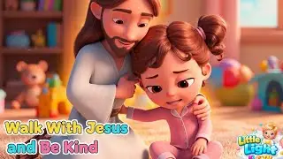 Teaching little hearts, Toddlers, Kids to walk with Jesus and choose kindness every day 🤍✨