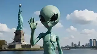 An Extraterrestrial's Guide of Places to Visit in NYC | AI Short Film | 4K | #nyc #aivideo #ai 