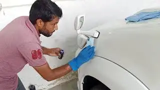 Full detailing and ceramic Coating on Toyota Fortuner in Jaipur