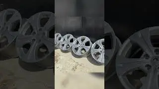 #shorts RENAULT MEGANE III R16 WHEELS original powder coating metallic gray high gloss