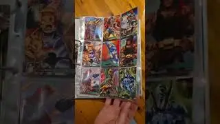 FINALLY COMPLETE my 95 Marvel Fleer Flair Annual card collection #shorts #spiderman #marvel