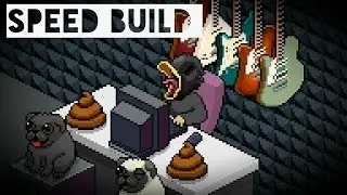 LEVEL 20 SPEED BUILD | GALAXY ROOM | PewDiePie Tuber Simulator