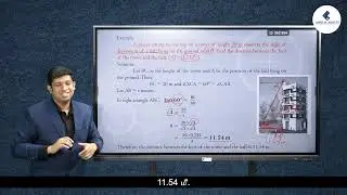 10th Maths | Tamil | Problems Involving Angles of Depression | Lessons in Sign Language for H.I