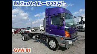 H28年ハイルーフ標準幅5.7mボディー用シャーシ★距離浅