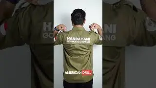 📢 DUEL BAHAN SERAGAM : RIPSTOP VS AMERICAN DRILL!
