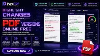 Highlight changes between PDF versions online free#PDFCompare #HighlightPDFChanges #FreePDFTool