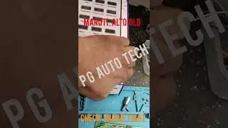 Maruti Alto  ECM check engine light problem